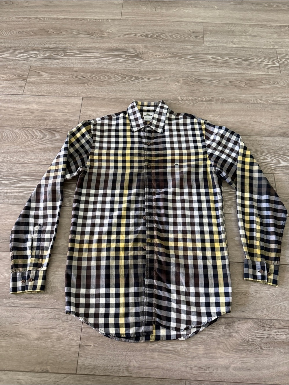 Lacoste Men’s Button Down, Sz 38
